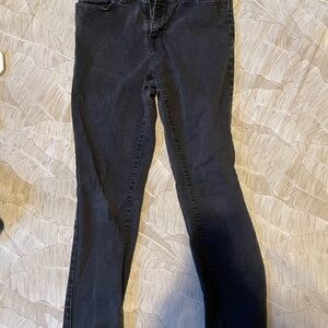 L.L. Bean Women's Black Flare Jeans